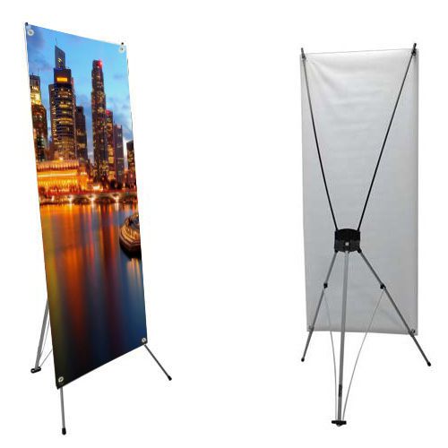 Light Weight X Banner Stand 23.5&#034; x 63&#034;