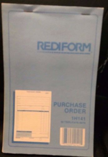 Rediform Purchase Order Books, 1H141, 50 Triplicate Sets per Book