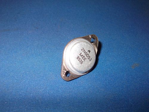 2N3447 MOTOROLA Power TRANSISTOR TO-3 TIN/GOLD VINTAGE 1971+ LAST ONES