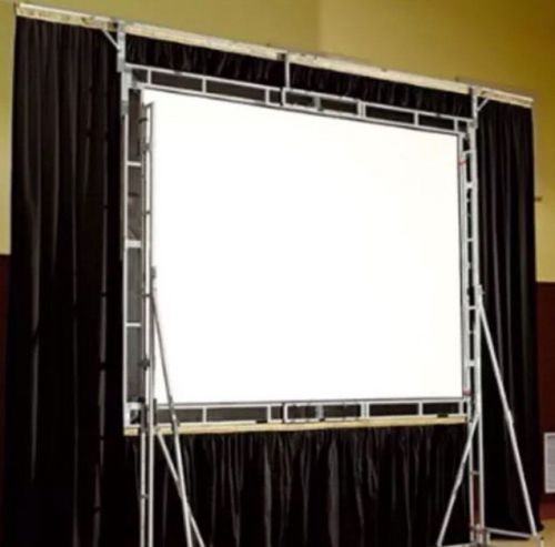 Da-Lite 9 x 12 FastFold Truss Front &amp; Rear Projection Screen Drape Dress Kit