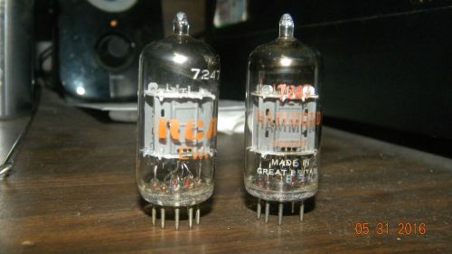 7247 pair mullard gt. britain tested for sale