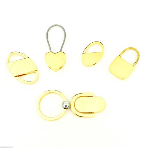 Assorted Gold Keychain Combo Pack, 6 pcs, 12 pcs, 36 pcs