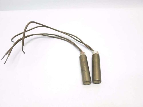 LOT 2 CHROMALOX C411 T62 240V 100W HEATER ELEMENT D526831