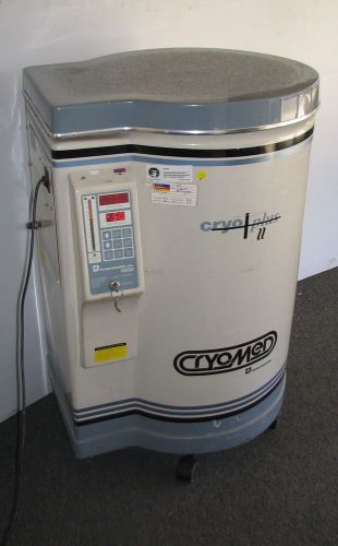 Forma Scientific Model 8175 Cryomed  Cryo Plus II Liquid Nitrogen Storage Dewar