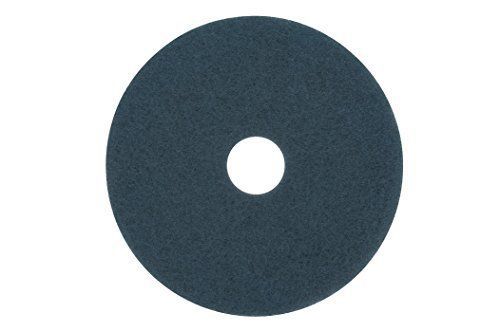 3M Blue Cleaner Pad 5300, 17&#034; Floor Care Pad (Case of 5) 117722