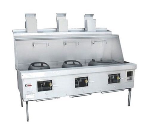 Town yf-3-std york® wok range gas (3) chambers for sale
