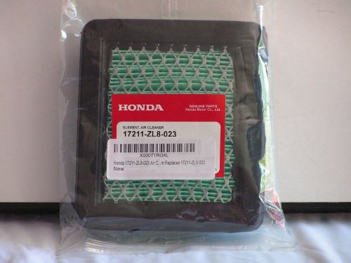 BRAND NEW HONDA GENERATOR ELEMENT AIR CLEANER-PART# 17211-ZL8-023