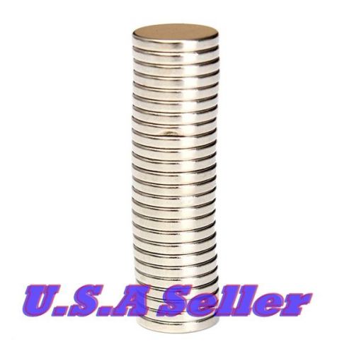 25PCS N52 12mm X 2mm Round Disc Strong Rare Earth Magnets Neodymium U.S SHIPPED