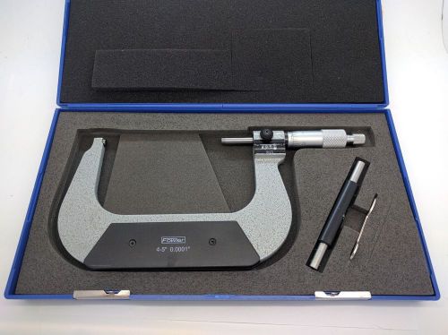 Fowler 52-224-005 Digit Counter Micrometer 4-5&#034; 0.0001&#034; Graduation NEW IN BOX!