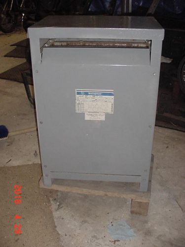 Westinghouse 15 k.v.a transformer, 3-phase for sale