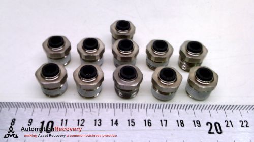 LEGRIS 3175-56-18 - PACK OF 11 - PUSH-TO-CONNECT TUBE FITTINGS, THREAD,  #214573