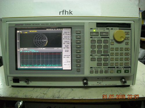 ADVANTEST R3765BH VNA to 40MHz to 3.8GHz