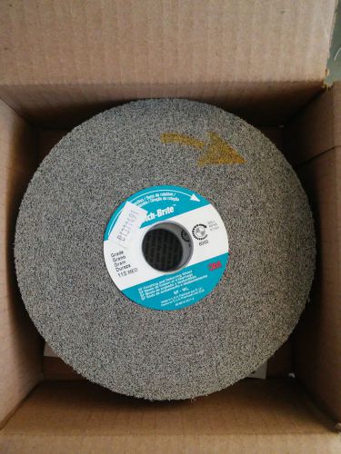 2 PCS of3M Scotch Brite 6&#034; x 1/2&#034; x 1&#034; SF Deburring Wheel 11S MED 33187 ~NEW