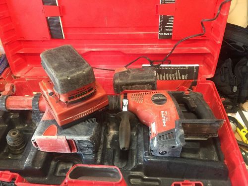 Used HILTI TE-7-A-01 HAMMER DRILL 36 V Kit