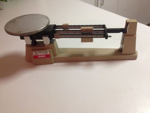 OHAUS TRIPLE BEAM BALANCE SCALE 700 SERIES 2610g / 800 SERIES 5lb 2oz