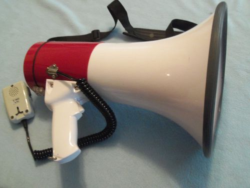 New Western Safety 50W Megaphone Safety Siren, 656 Yards Effective Range