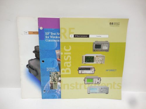 HP Hewlett Packard RF Basic Instruments Catalog ESA-E Series Catalog