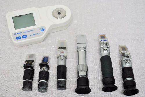 Atago Fisher Pocket Hanna Digital Pocket Refractometers Brix Sugar