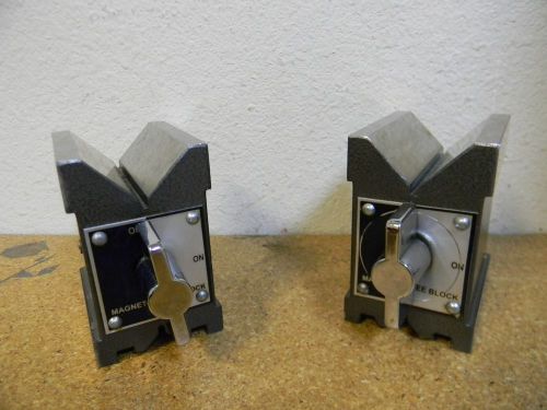 Magnetic MSC V Block Set  3-3/16&#034; x 2-3/8&#034;  Model #01292390 MSRP $300