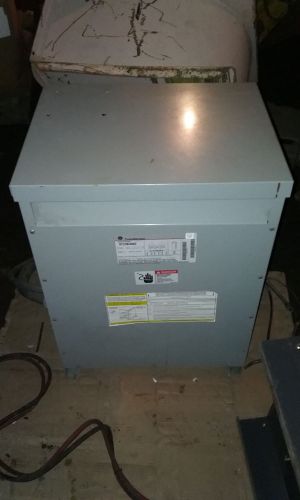 GE 30 KVA 60 Hz 3 Phase Transformer Catalog Number 9T23B3882 Type QL