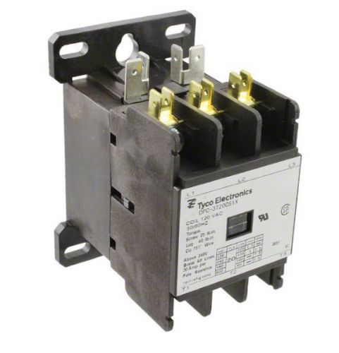 TE Connectivity / P&amp;B DPC-3T20CS1X Relay 120VAC 20A 3PST-NO-DM,US Authorized