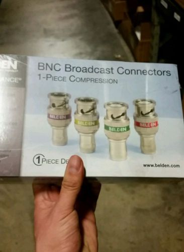 BOX-50  Belden 1505ABHD1 1505A RG59 HD BNC 1-Piece Compression Connectors