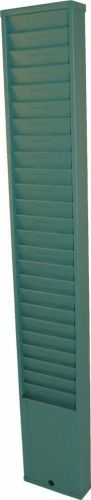 Acroprint time card racks-175 rack, green metal, 25 pkt 81-0106-000 new for sale