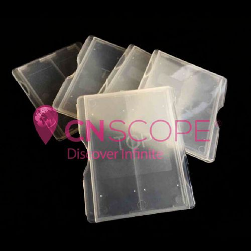 2 pcs plastic slides mailers box capable of 2 slides double slide ship container for sale