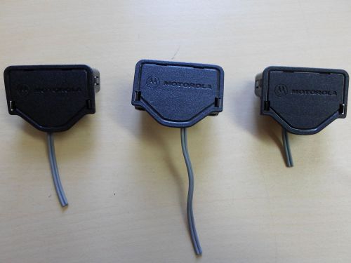 Three Used Motorola MSC2000 Accessory Connectors HLN6412A MCS 2000