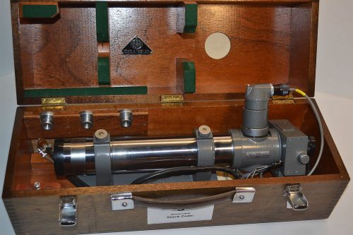 Hilger &amp; Watts TA53-2 Autocollimator / Alignment Telescope &amp; TA54-1 Base WR15AA1