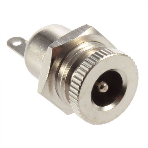 2.1/5.5mm dc plug dc power jack socket female panel mount connector hs for sale