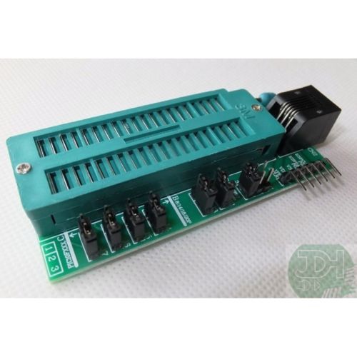 PICKit 3 Kit PIC MCU Programmer + ZIF Adapter + PIC18F4520 + PIC16F877A ...