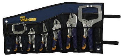 Irwin Tools 2076709 6 Piece Fast Release Locking Pliers Set