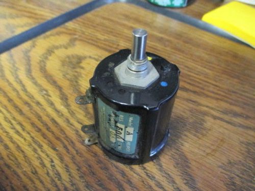 Beckman Helipot Potentiometer Model A 500 Ohm Linearity .5%