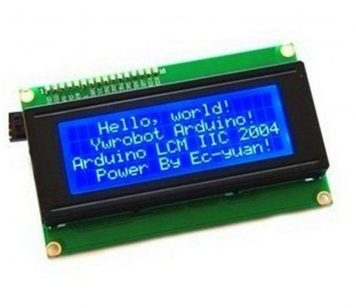 Blue Serial IIC/I2C/TWI 2004 204 20X4 Character LCD Module Display For Arduino