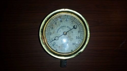 Steampunk Gauge International Heater Co 1916