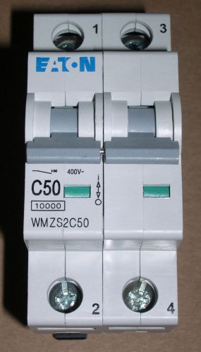 EATON, 50A, 2-POLE CIRCUIT BREAKER, WMZS2C50