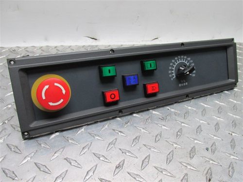 MODEL J01S-0505-1004-0609-028 STEPPING MOTOR CONTROL PANEL EMERGENCY STOP ETC