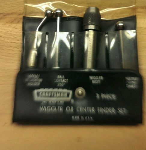 Craftsman 4 piece Wiggler or Center Finder Set # 9 4004