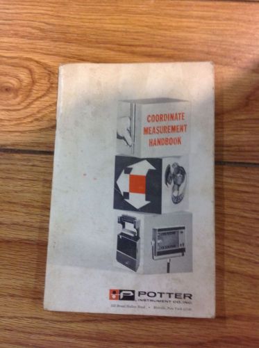 coordinate measuring machine instruction books