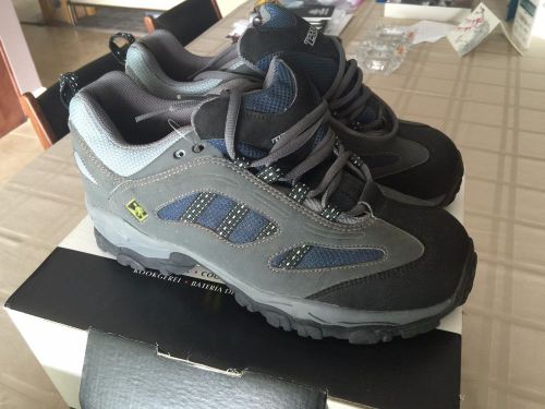 NEW Terra Footwear Spider Safety Shoes, Steel Toe Sport Size US 10