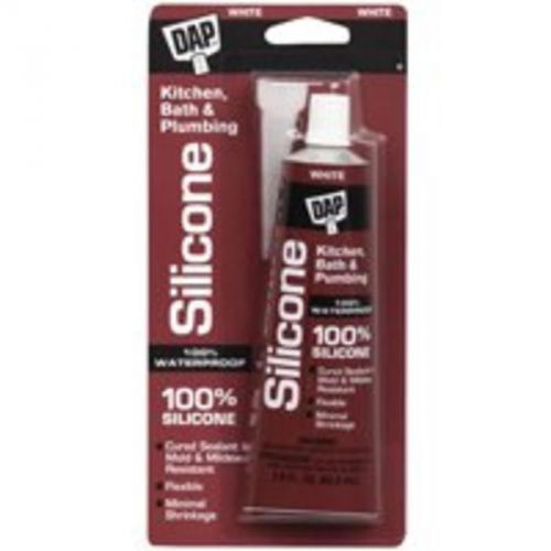 2.8Oz Wht Silicone Tub Caulk DAP INC Tub and Tile Caulks 00680 070798006805