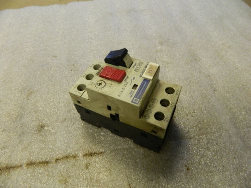 Telemecanique motor circuit breaker, gv2-m02, 0.16 - 0.25a, used, warranty for sale