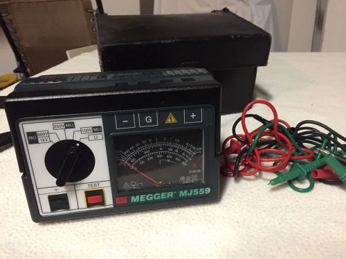 Avo Megger MJ559 Insulation &amp; Continuity Tester Works Great