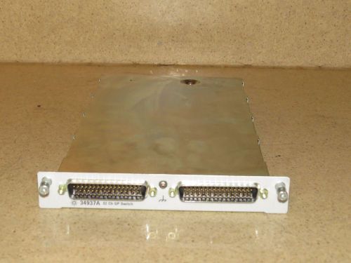 AGILENT 34937A 32 CH GP SWITCH MY53500120 PLUG IN / MODULE