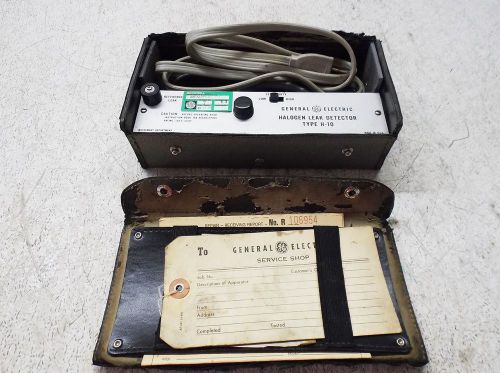 GENERAL ELECTRIC H-10 HALOGEN LEAK DETECTOR (USED)