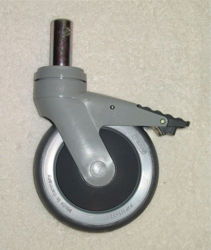 Tente® hospital grade swivel caster with locking brake 5” wheel - new for sale