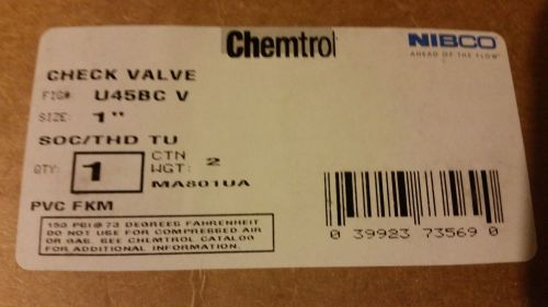 Nibco Ball Check Valve 1&#034;