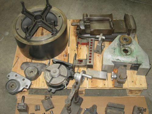 BRIDGEPORT MILLING MACHINES ATTACHEMENT, VICE, TOOLING, PARTS