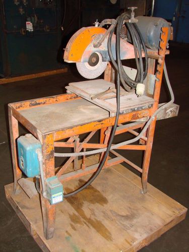 Clipper 14&#034; industrial masonry brick saw for sale